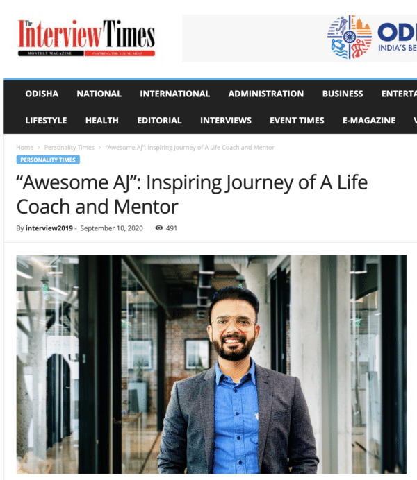 India's Top Life Coach Ajaya Mishra on interview times