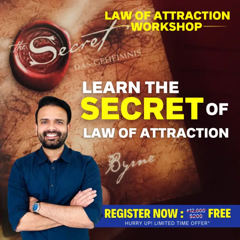 Free Law of Attraction Workshop Poster 1