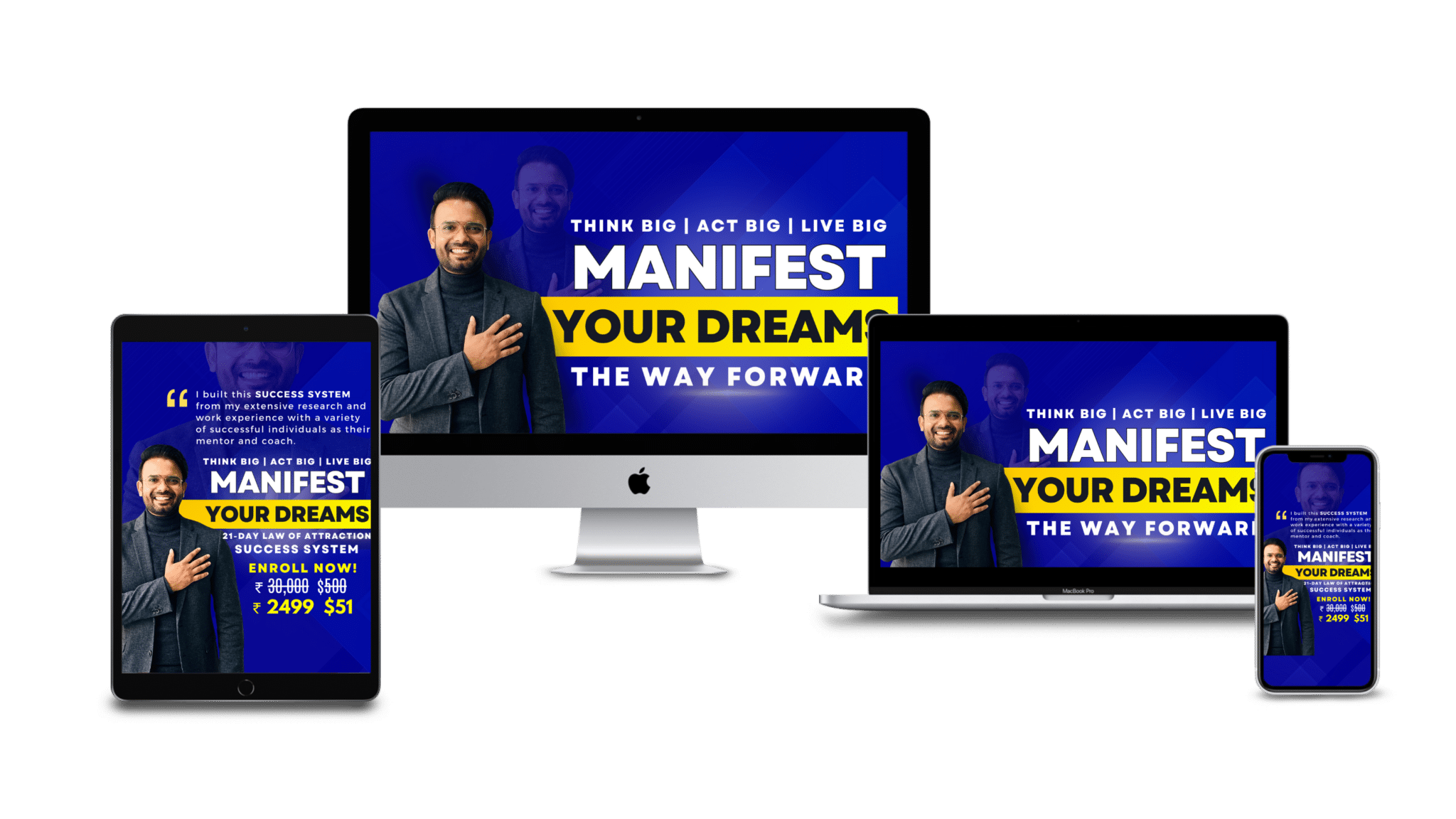 MANIFEST YOUR DREAMS MOCKUP