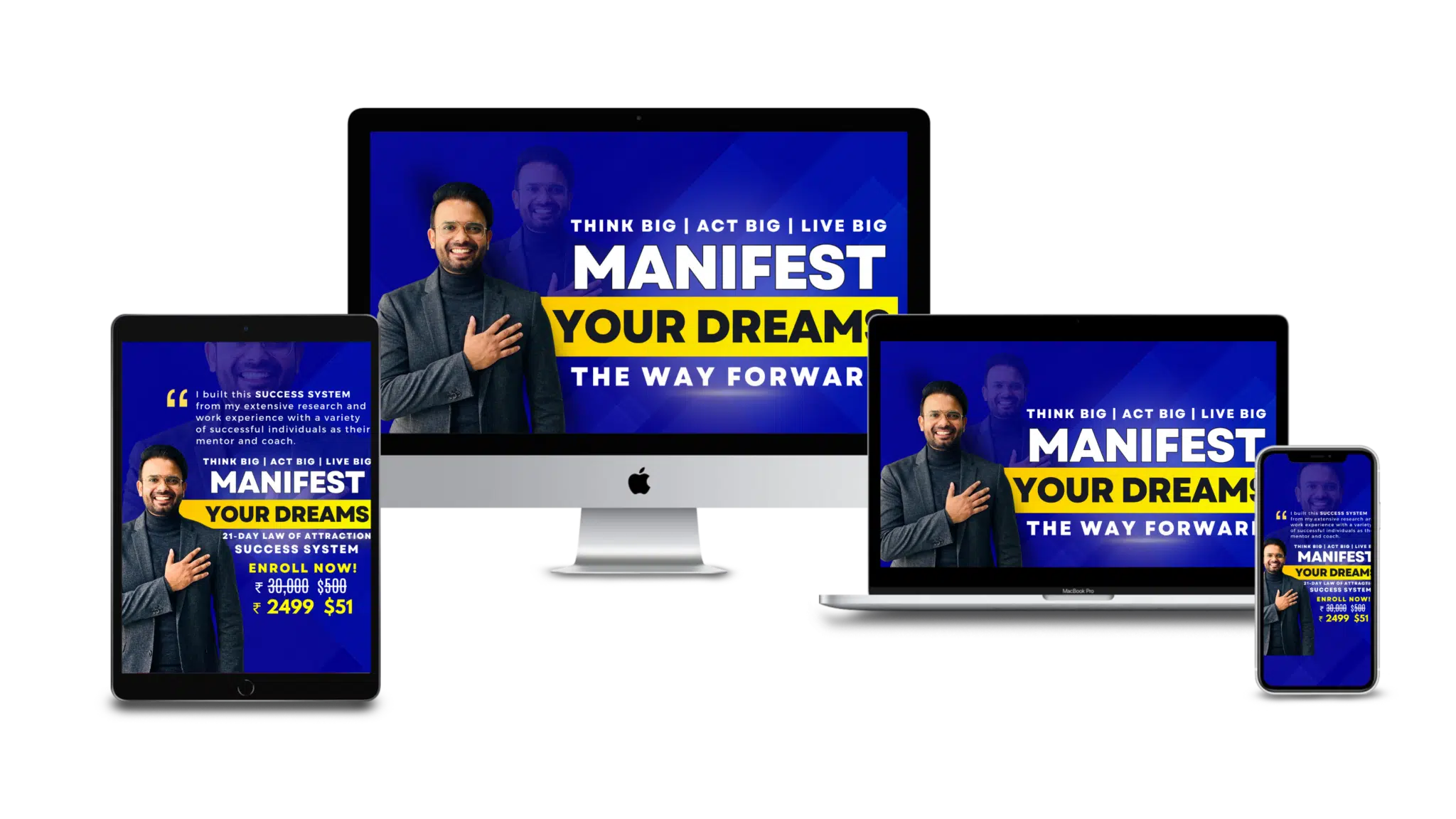 MANIFEST YOUR DREAMS MOCKUP