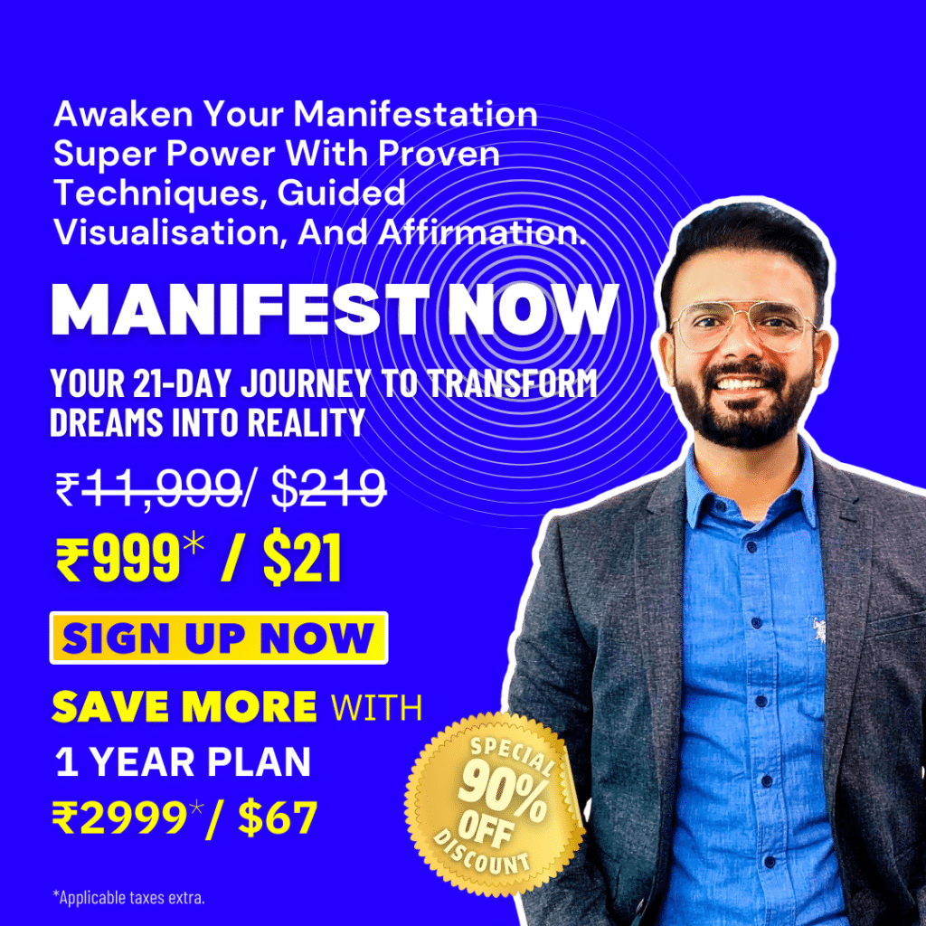 MANIFEST NOW By Big Manifestation