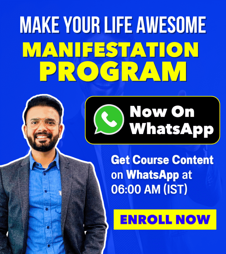Manifestation Program on WhatsApp